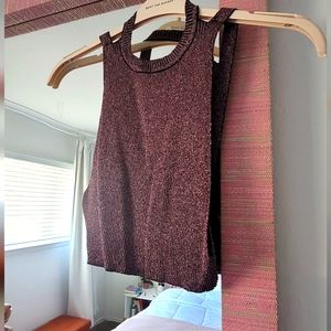 Zara Sparkle Crop Top